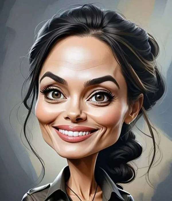 Caricature portrait homme